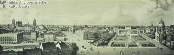 Panorama von Berlin (um 1840)